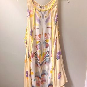 Free People tunic mini dress